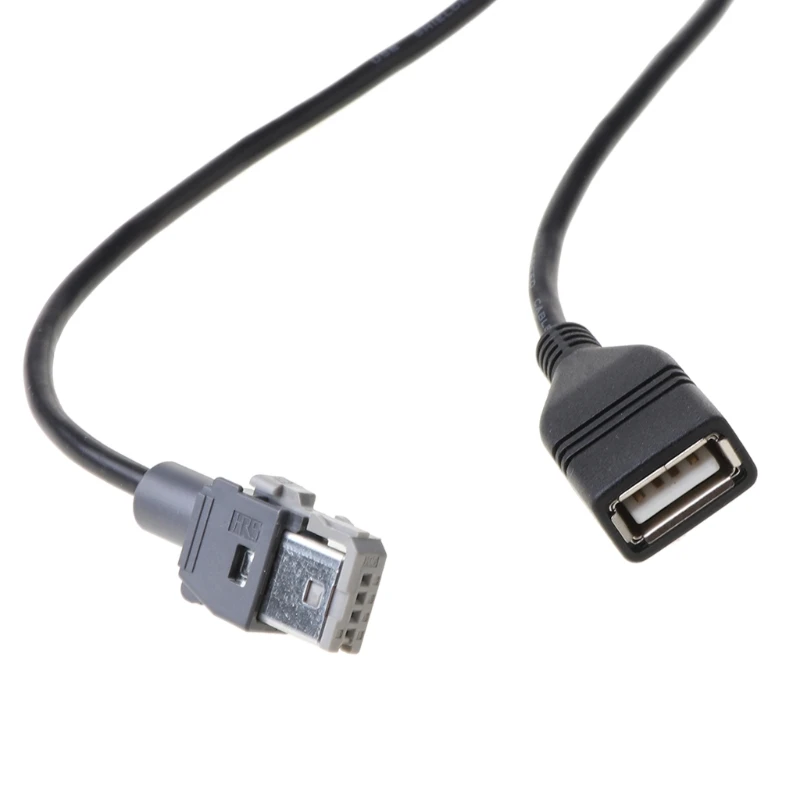 Автомобилен конектор за пренос на мултимедийни данни, авто USB адаптер, USB кабел, адаптер4