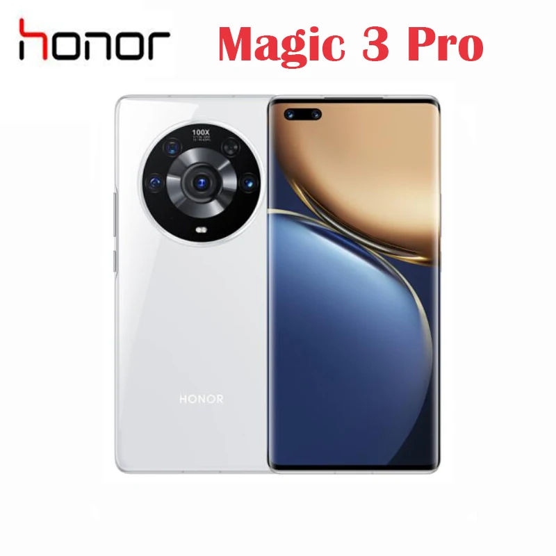 Оригинален Нов Официален HONOR Magic 3 Pro 5G Мобилен телефон 6,76 