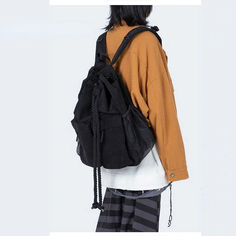 Дамска Чанта Pack 2023 Trend Techwear Harajuku Найлонови Эстетичные Готически Ученически Раници За Жени, Корейски Стил Mochila0
