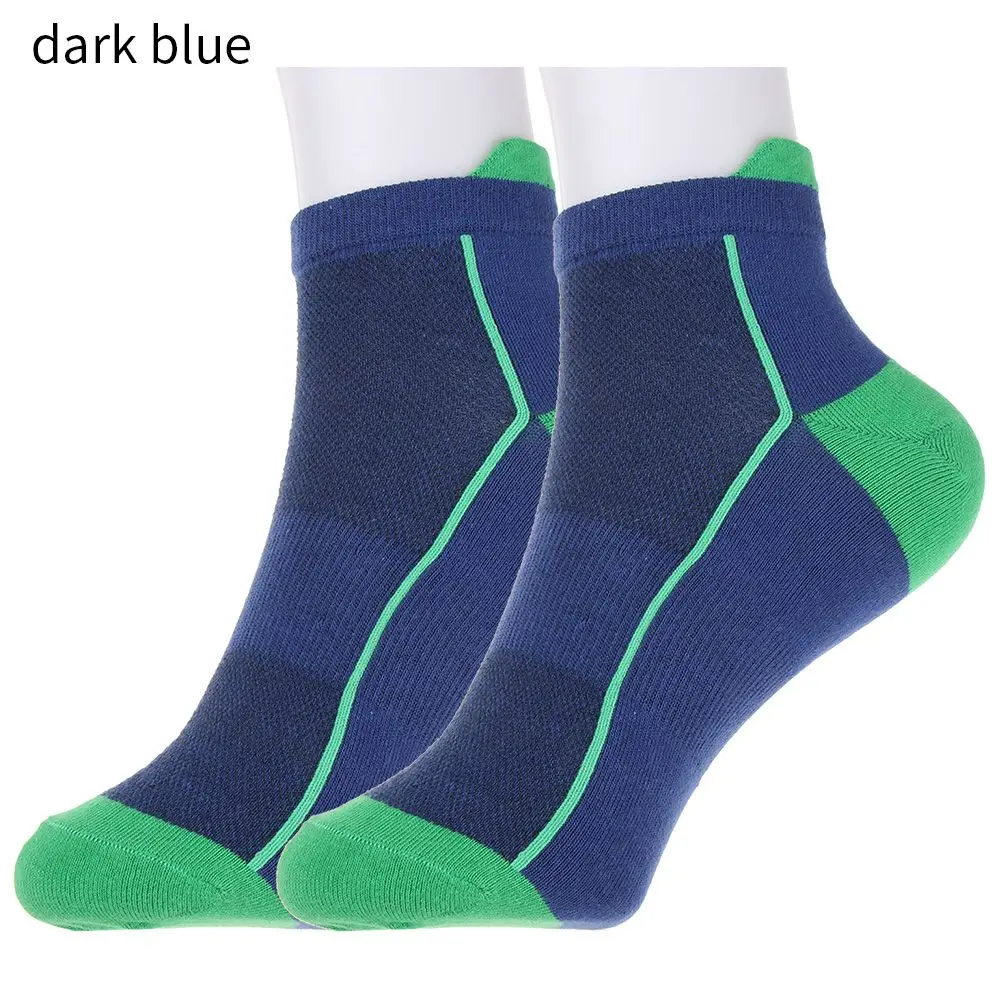 Модни бързо съхнещи чорапи до глезена, къси баскетболни тънки дишащи мъжки спортни чорапи от органичен памук4