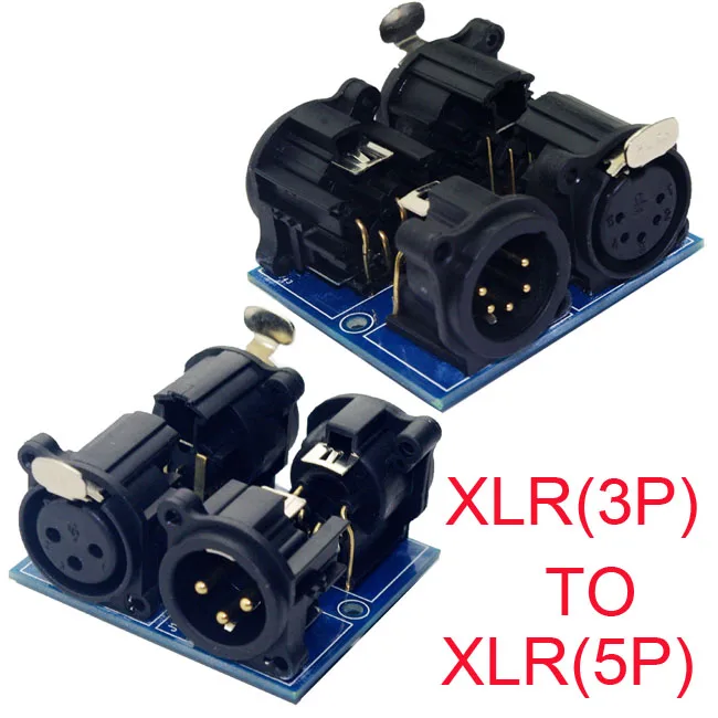 1 бр. конектор реле XLR5-XLR3 DMX5121