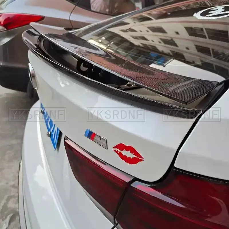 Заден Спойлер От Настоящето карбон За BMW Серия 3 GT F34 2013-2019, Автомобилен Стайлинг, Оригинален Стил, Хвостовое Броня, Задната Част на Багажника, Външни Детайли2
