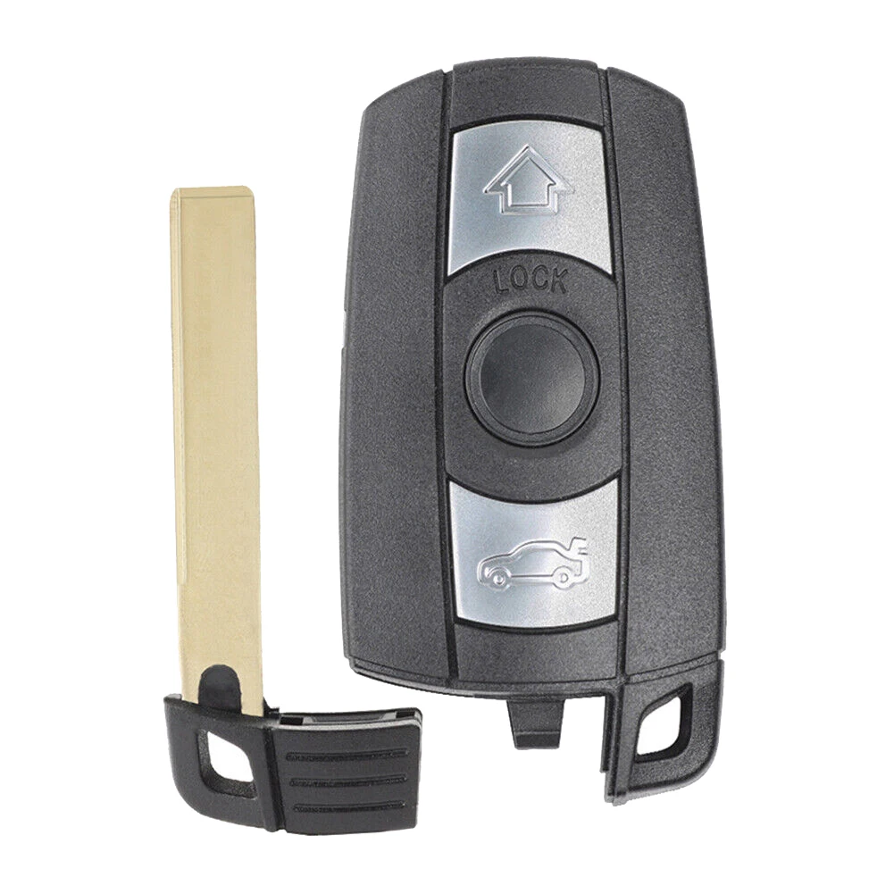 Калъф за дистанционно ключ Smart Key Shell Blade Fob калъф за ключове 2006-2011 BMW 1 3 5 6 серия E90 E91 E92 E605