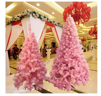 3 размера на розова елхи, украса за коледно парти за дома, Коледни украси, аксесоари за празник, украса за парти