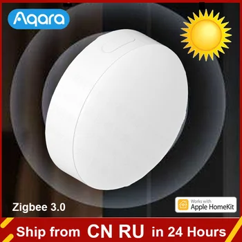Aqara Smart Light Sensor T1 Zigbee 3.0 Магнитен Автоматичен Детектор на яркостта на Управление энергосбережением чрез Homekit и приложение Aqara