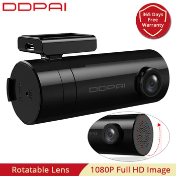 DDPAI Dash Cam EU версия на Mini HD 1080P Авто който има Скрит автоматично видеорекордер Автомобилна камера, Записващо устройство, Паркинг монитор WIFI смарт ПРИЛОЖЕНИЕ