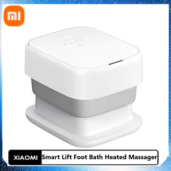 Xiaomi Mijia Smart Lift Ваната за крака С топъл, Масажор За Трехступенчатого Масаж на краката, Топла възглавница-Компрес Затопля Краката С помощта на приложения MiHome МИЗ-Z1