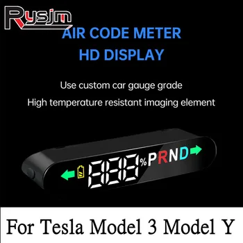 Авто HUD Дисплей На Арматурното Табло Tesla Model 3 Model Y, Специализирана Електроника, Дигитален Скоростомер, Автоаксесоари