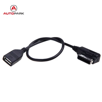 Автомобилен Кабел AMI MMI към USB аудио кабел Авто Кола Музикален Интерфейс за Адаптер за Audi A3 A4 A5 A6 A8 и Q5 Q7 Q8 VW