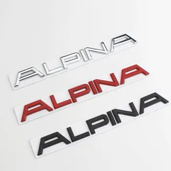 Автомобилна стикер с логото на писмото Alpina за BMW Alpina XB7 B8 B7 B4 XD4 B3 модификация performance универсални аксесоари стикер на задната броня