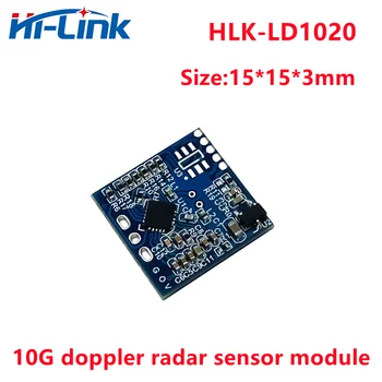Безплатна Доставка Hi-Link 10 Ghz Микровълнова Печка 3,3 HLK-LD1020 Модул Радарного датчик на Ниска мощност Интелигентен сензор Микродвижения 1T1R