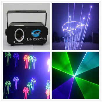 Евтина карта SD Mini RGB Laser Projector Light Сценична лампа Lumiere Коледа Light за Dj Party Club Show
