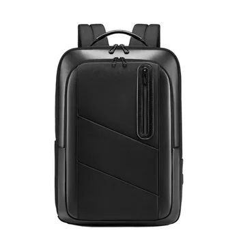 Мъжки Раница, многофункционална бизнес водоустойчива чанта за 17-инчов раница за лаптоп USB зареждане, по-Голям капацитет за Висококачествен Раница
