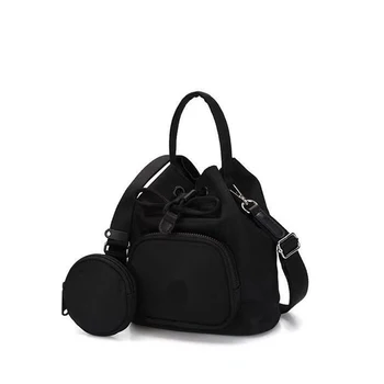 Найлонова чанта-торба на съвсем малък, дизайнерски дамски чанти, ежедневни Чанти за през рамо, на 2 чанти/комплект, дамски чанти през рамо, 2023, мини чанта-клатч